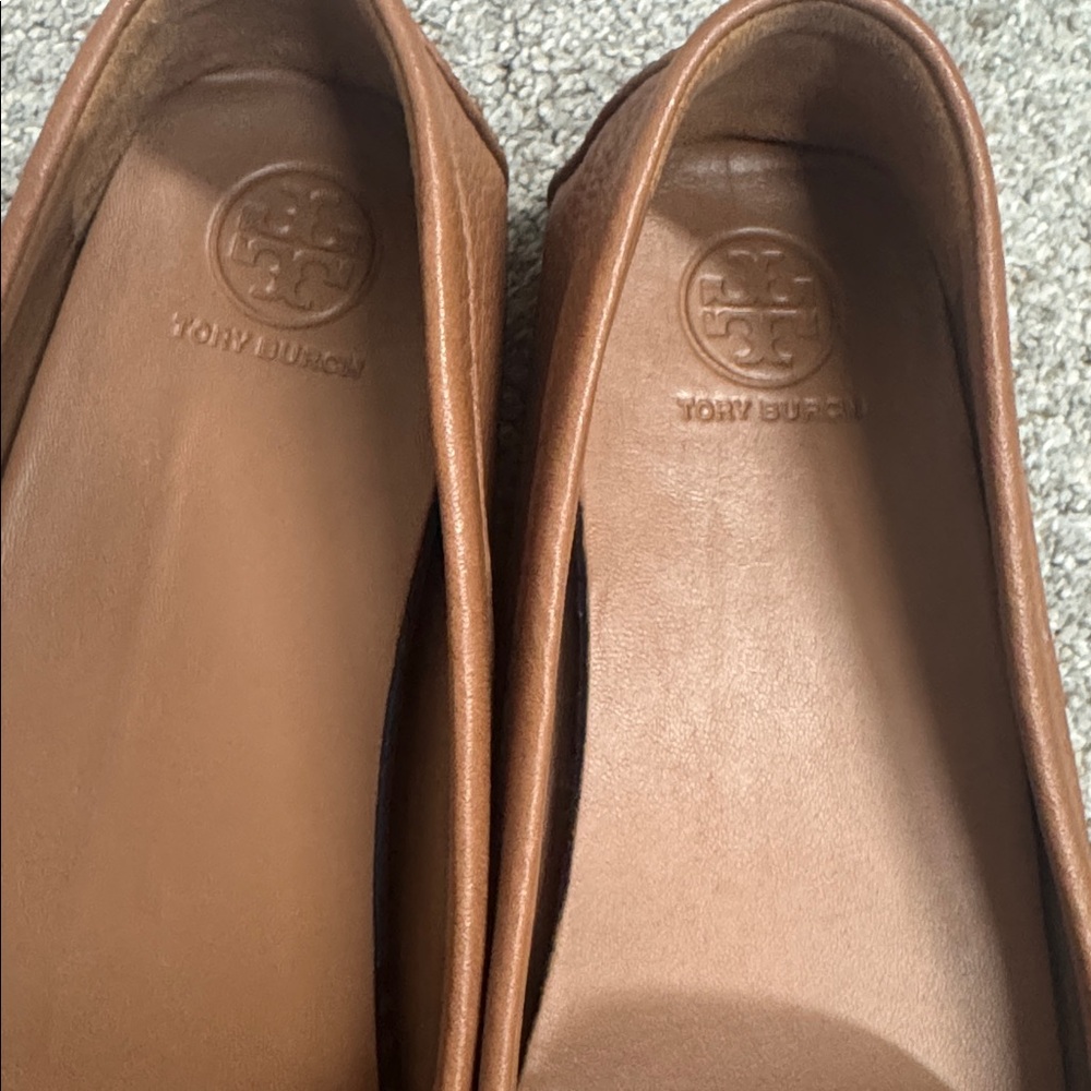 Tory Burch Tan Lowell 2 Driver Loafers for Women - Picture 5 of 6